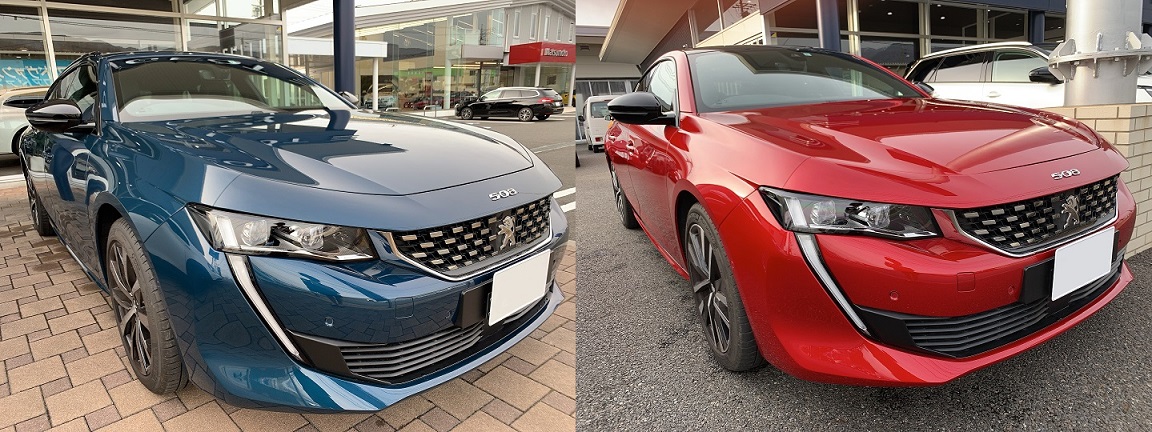 Peugeot 508 を 見た !!!