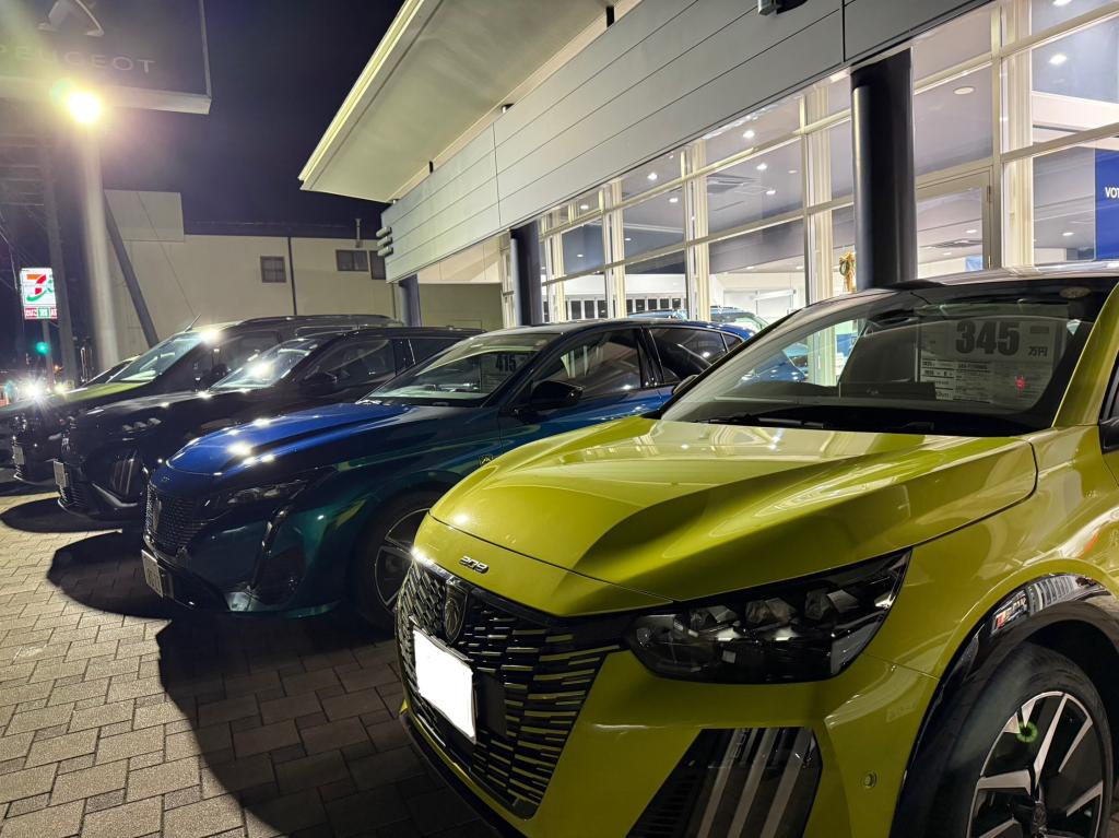 プジョー車の幅広いラインナップのご案内